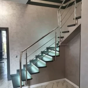Перила из нержавейки для лестниц